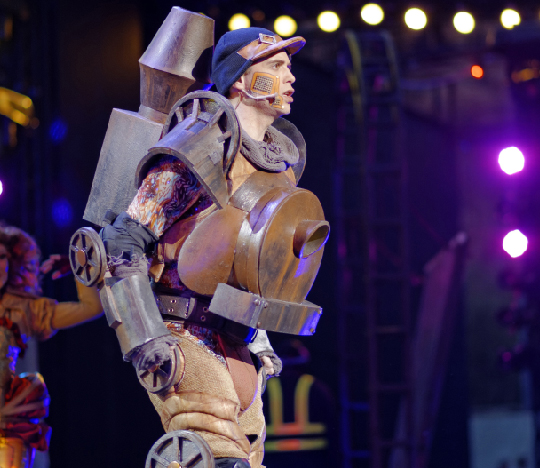 Steven M. Goldsmith as Rusty in Tuacahn’s 2013 production of STARLIGHT EXPRESS.